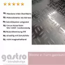 Edelstahl Riffelblech Tränenblech Mandorla trible